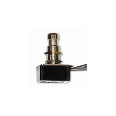 Push Button Switch Spst 10A, On- Off, Wire Leads (54-132) 1