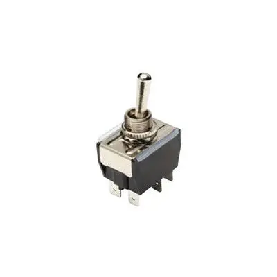Toggle Switch - Dpdt (On)-Off-(On), 15A, Waterproof (54-373W) 1