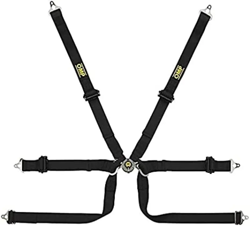 Omp Safety Harness Tecnica 2In Prot Black Pull Up - (Fia 8853-2016) 1