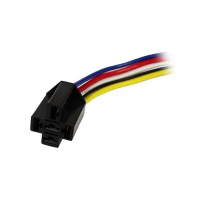 Spdt Automotive Relay Socket W/ Pigtail (5653-Bp) 1