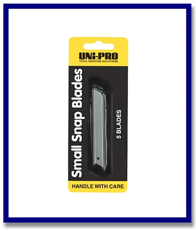 Uni-Pro Small Snap Blade Knife Replacement Blades Only (5 Pcs) 1