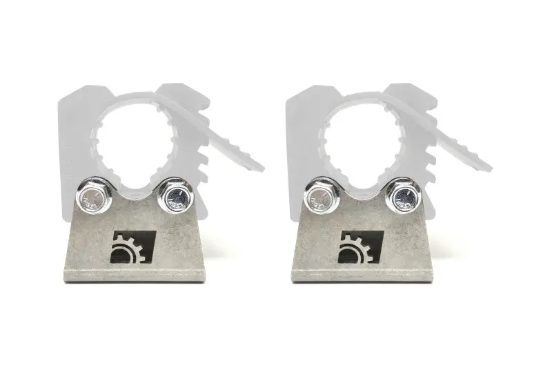 Builtright Industries Riser Mount (Pair) - For 1In-2.25In Clamps 1