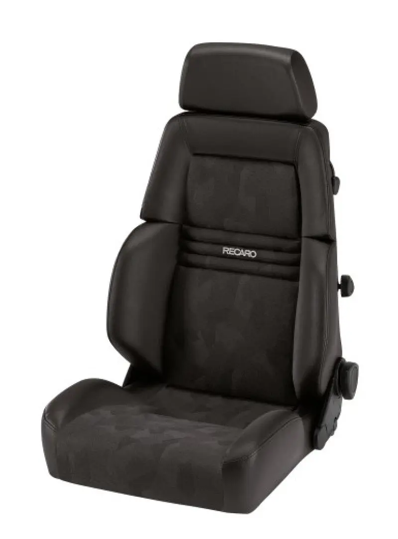 Recaro Expert S Seat - Black Leather/Black Artista 1