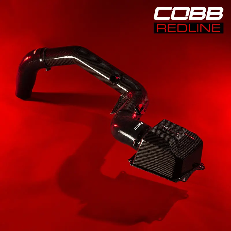 Cobb 14-19 Ford Fiesta St Redline Carbon Fiber Intake System - Gloss Finish 1