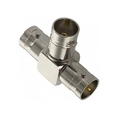 Bnc Jack To 2 Bnc Jacks, 75 Ohm, 'T' Adapter (6738) 1