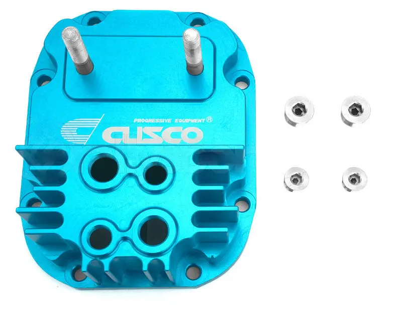 Cusco Increased Capacity Rear Differential Cover Blue For Subaru R180 1