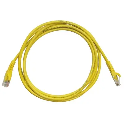 Cat5e Rj45 Patch Cable - 1Ft Yellow (710-0001Yl) 1