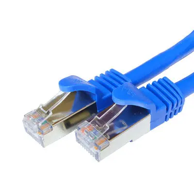 Cat6a Shielded Rj45 Patch Cable - 7Ft Blue (712A-0007Bl) 1