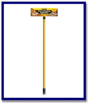 Uni-Pro Floor & Decking Sheepskin Applicator Complete With Twist Lock Pole And Pad - 1 Unit 1