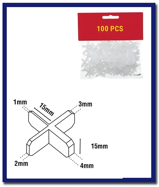 Dta Removable Multi-Size Spacer  1 To 4Mm (100 Pcs Bag) 1