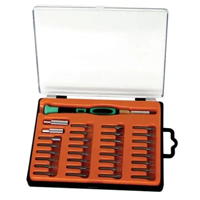 Precision Screwdriver & Bit Set, 33Pcs (800-129) 1