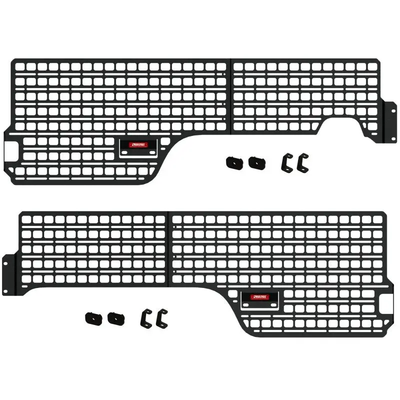 Builtright Industries 2019+ Ford Ranger 5Ft Bed Full Bedside Rack - 4Pc Set 1