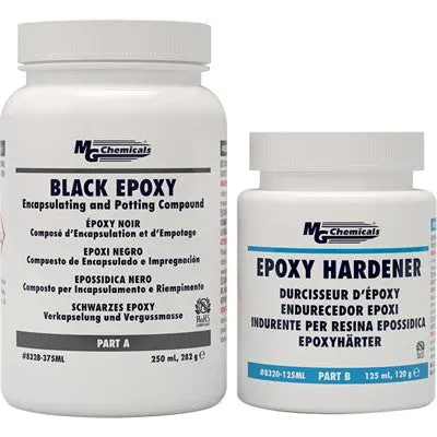 Encapsulating & Potting Black Epoxy Kit, 375Ml (832B-375Mlca) 1