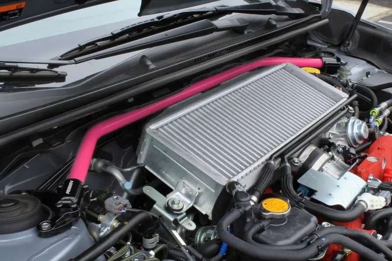 Perrin 2008+ Wrx/Sti Front Strut Brace - Hyper Pink 1
