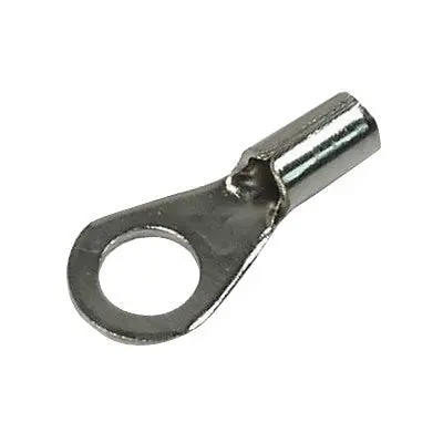 High Temperature Ring Crimp Connectors 16-14 Awg, #6 Tab - 25/Pkg (9203-14) 1
