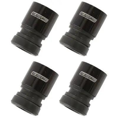 Aeroflow Fuel Injector Short Square Sleeve(4 Pack) Suits Extended Tip Injectors Mitsubishi Evo Lancer 1