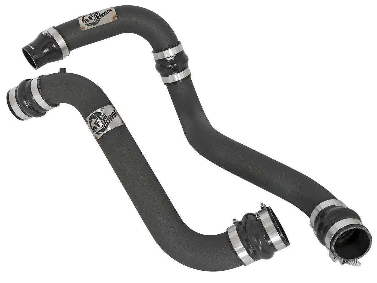 Afe Power Bladerunner Aluminum Intercooler Pipe - Black - Turbocharger To Intercooler - Gm Duramax 2011-16 1