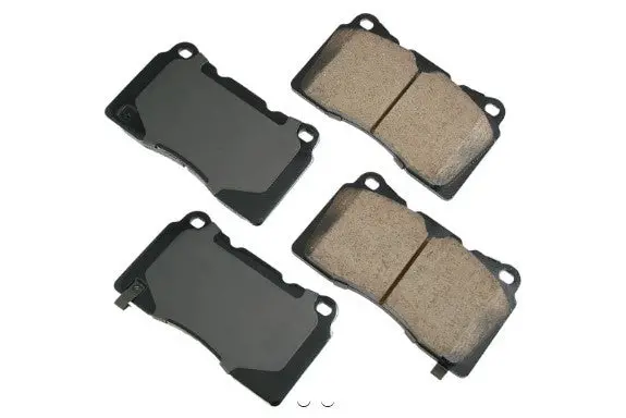 Akebono Brakes Pro Act Ultra Premium Front Brake Pads - Various Applications (Set Of 4) 1