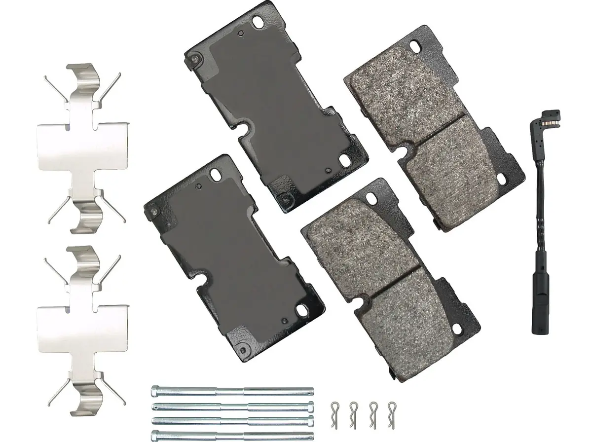 Akebono Brakes Severe Duty Front Brake Pads - Gm Fullsize Suv 2021-22 (Set Of 4) 1