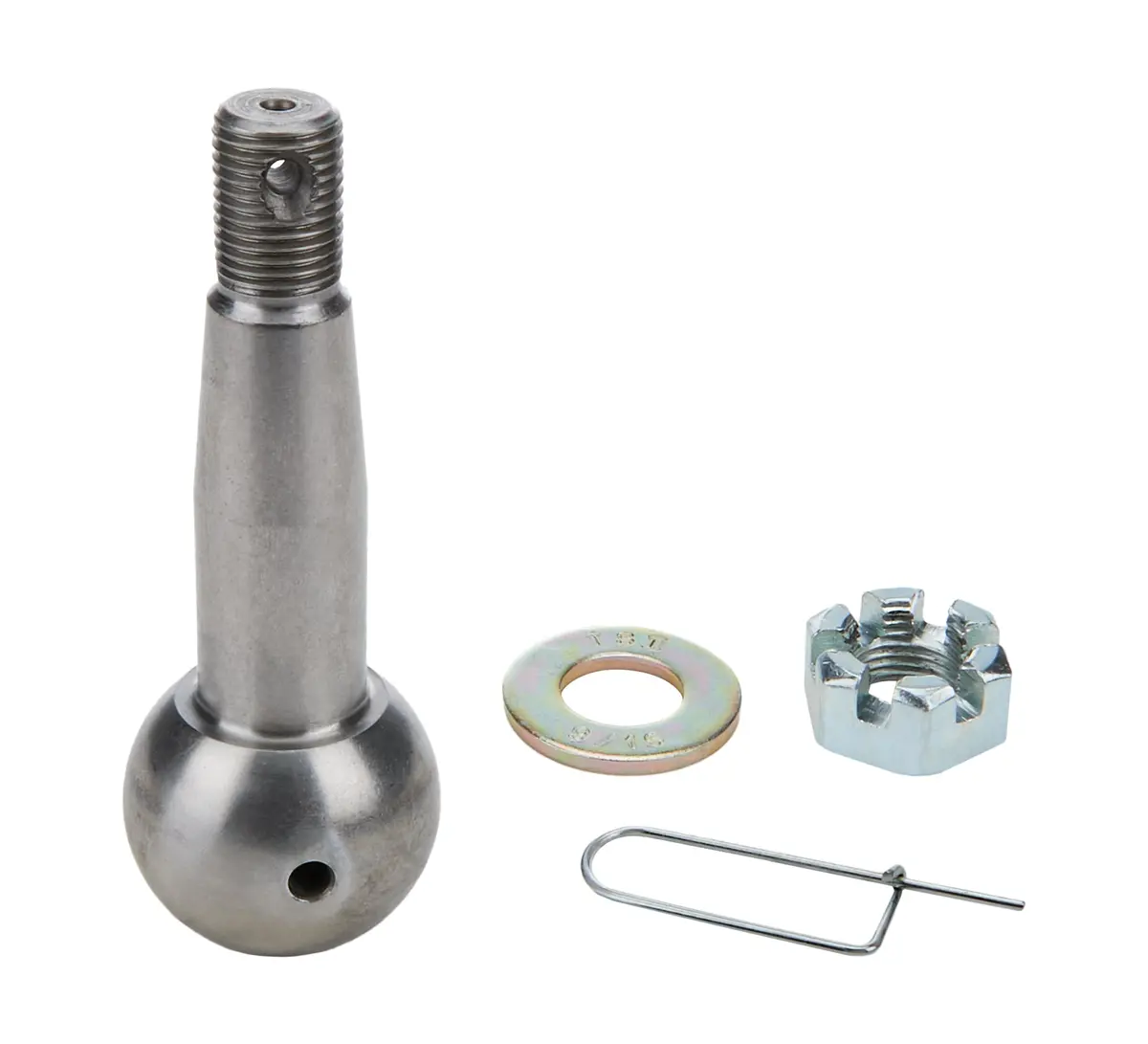 Allstar Performance Ball Joint Stud K6145 - Plus 0.5 In Extended Length - Black Oxide 1