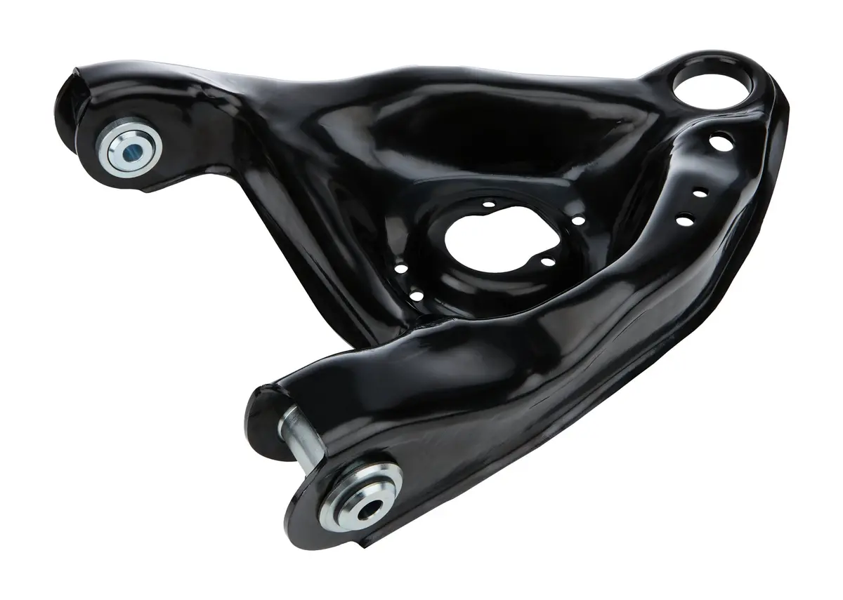 Allstar Performance Oem Style Left Side Lower Control Arm - Weld-On Ball Joints - Black - Metric Gm G-Body 1978-88 1