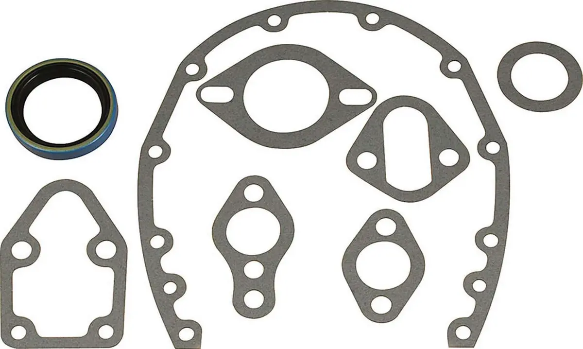 Allstar Performance Front Engine Gasket Set - Small Block Chevy (Set Of 10) 1