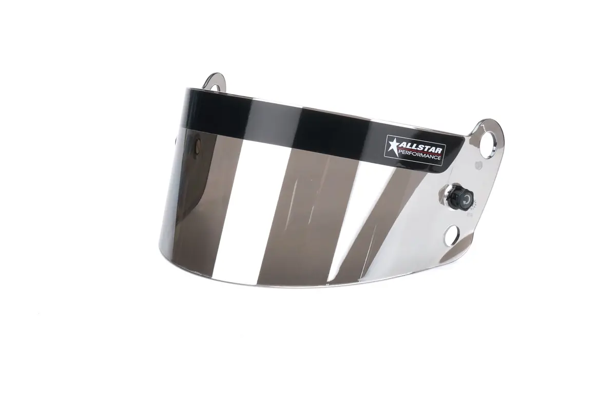 Allstar Performance Helmet Anti-Fog Shield - Silver Mirrored 1