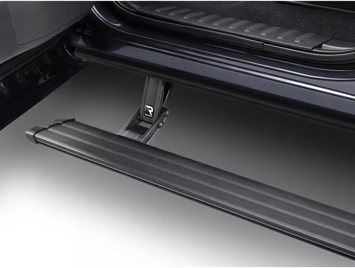 Amp Research Powerstep Vision Running Boards - Power-Deploying - Black - Ford Midsize Truck 2024 1