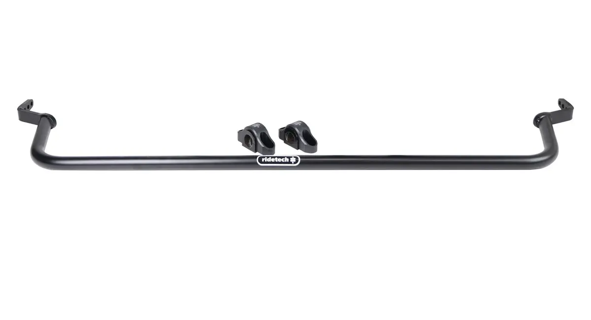 Ridetech Rear Sway Bar - 1.125 In Diameter - Black - Chevy Camaro 2016-24 1