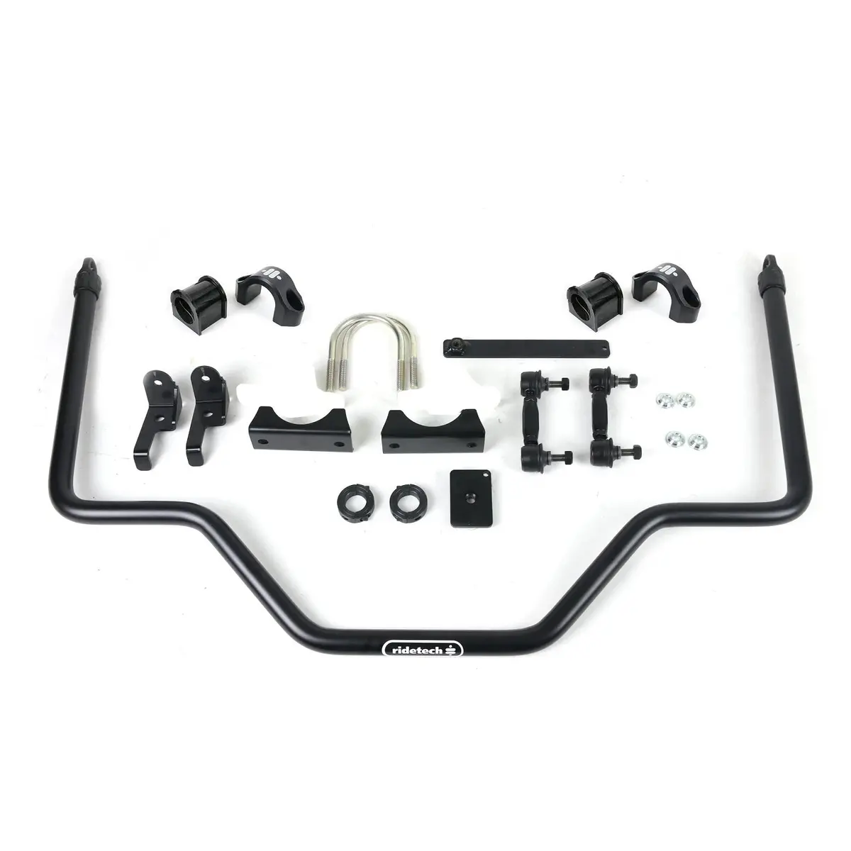 Ridetech Rear Sway Bar - 1.125 In Diameter - 170 Lb/In Rate - Black - Ford Fullsize Truck 2015-24 1