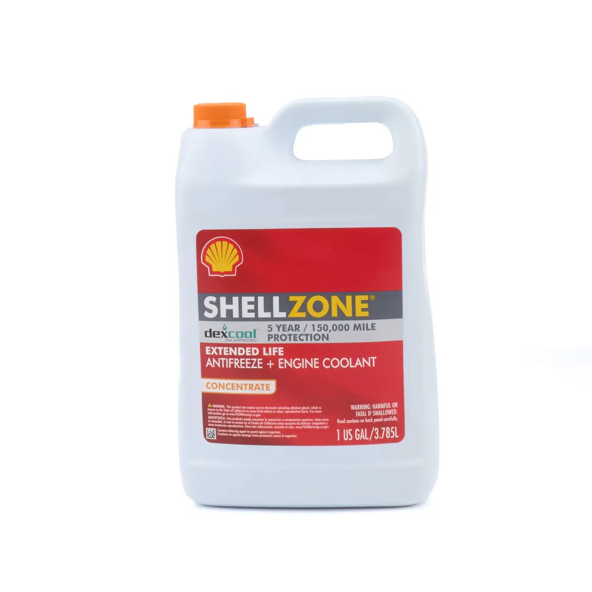 Shellzone Dexcool Antifreeze Coolant Concentrate - 1 Gallon Jug 1