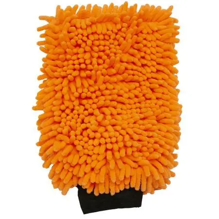 Atp Microfiber Cleaning Mitt - 10 X 7 In - Orange 1