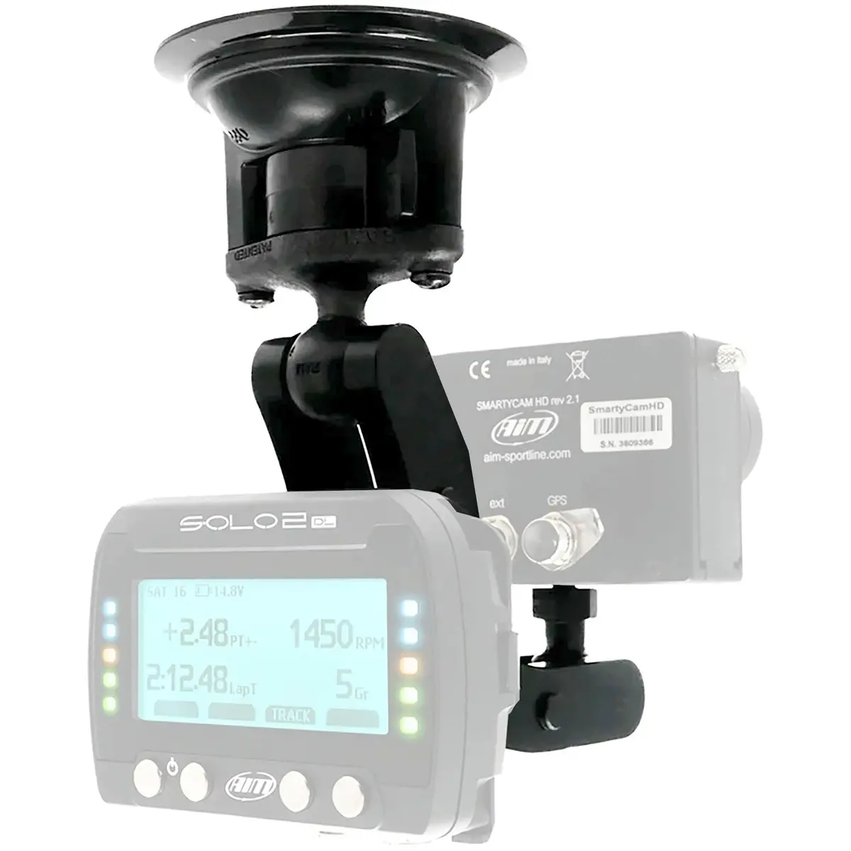 Aim Sports Track Day Mount For Smartycam3 And Solo2 Dl 1