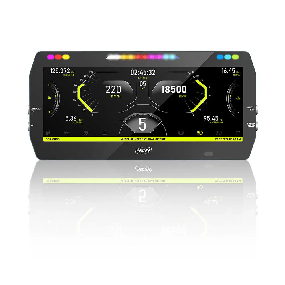 Aim Sports Mxt 1.3 10" Color Tft Dash Data Logger 1