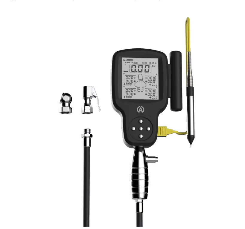 Alfano Tyrecontrol 2 Digital Air Pressure/Temperature Gauge 1