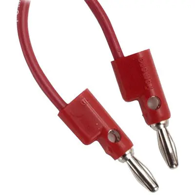 Stacking Banana Plug Patch Cable - 3Ft, Red (B-36-2) 1