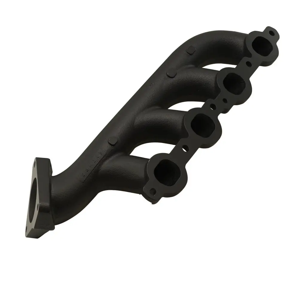 Bd Diesel Right Side Exhaust Manifold - Black Ceramic Coated - Gm Ls-Series - Gm Fullsize Truck 2002-13 1