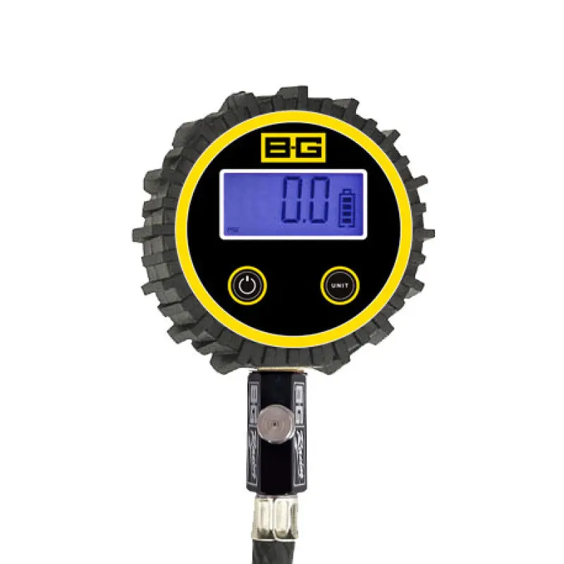 B-G Racing - 2.5 Inch Digital Tyre Pressure Gauge - 0-60 Psi / 0-4 Bar 1