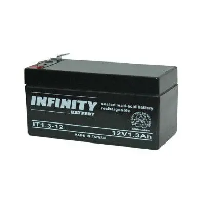 12 Volt - 1.3Ah Rechargeable Sla Battery (Bt-12V1.3) 1