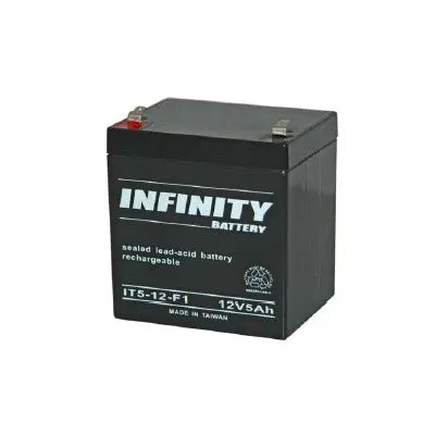 12 Volt - 5.0Ah Rechargeable Sla Battery (Bt-12V5) 1