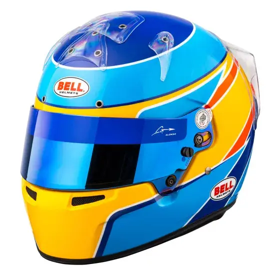 Bell Kc7-Cmr Kart Helmet - Fernando Alonso 1