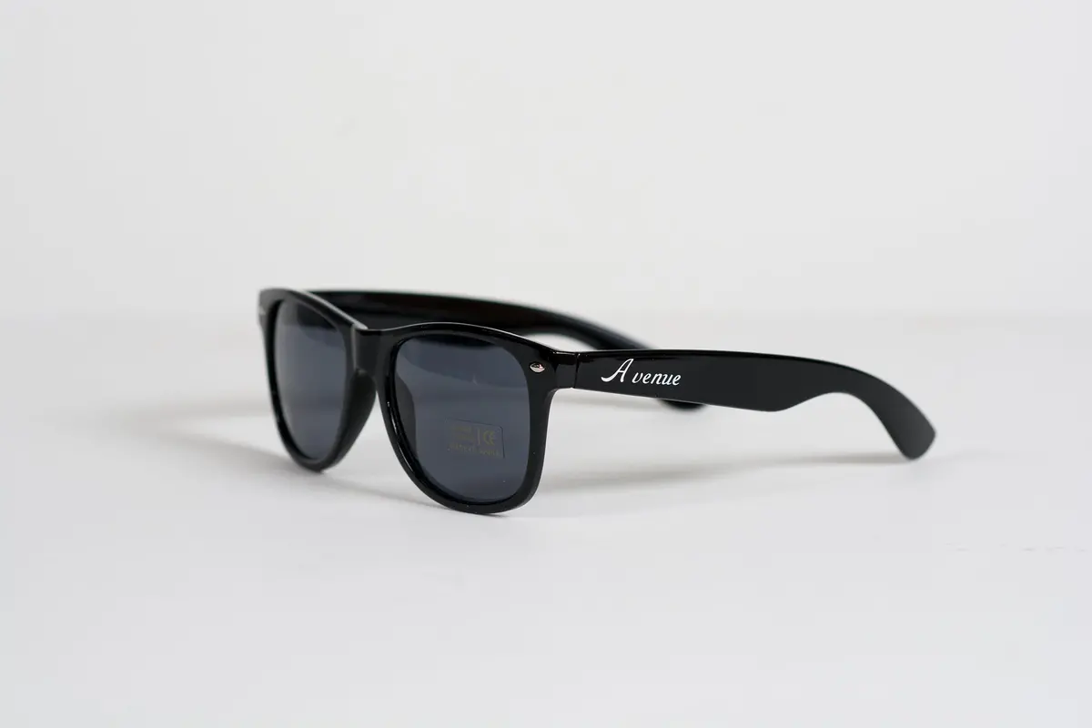 Avenue Performance Black Logo Sunglasses 1