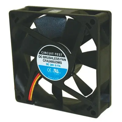 Fan 24Vdc, 80Mm X 25Mm, 37 Cfm, Sleeve Bearing (Cfa248025ms) 1