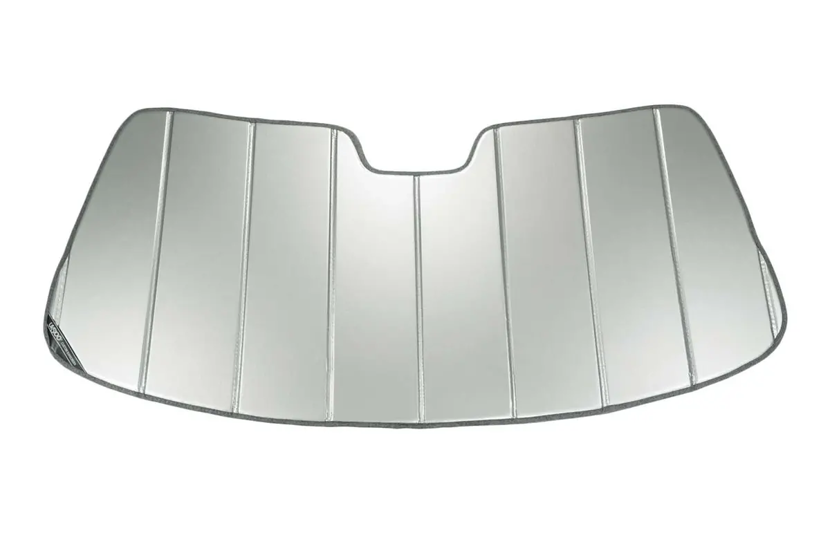 Covercraft Uvs100 Windshield Shade - Silver / Black - Ford Fullsize Truck 2021-24 1