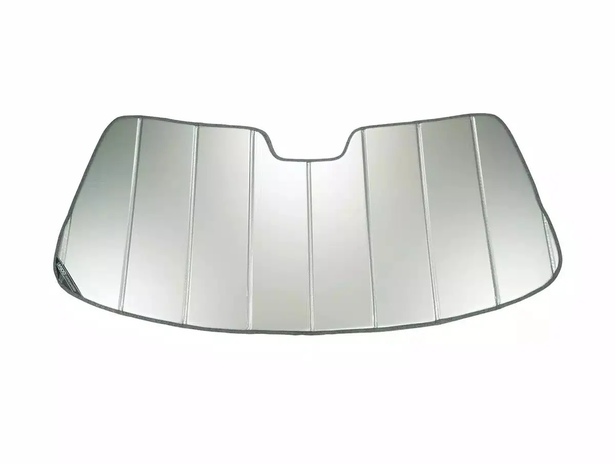 Covercraft Uvs100 Windshield Shade - Silver / Black - Toyota Fullsize Truck 2022-24 / Toyota Sequoia 2024-25 1