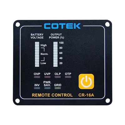 Remote Control For Sp Series Cotek Inverter (Cr16a) 1