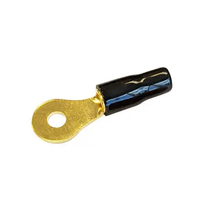Ring Terminals - Small 8 Awg, Black, Pkg/10 (Crn808bk-10) 1