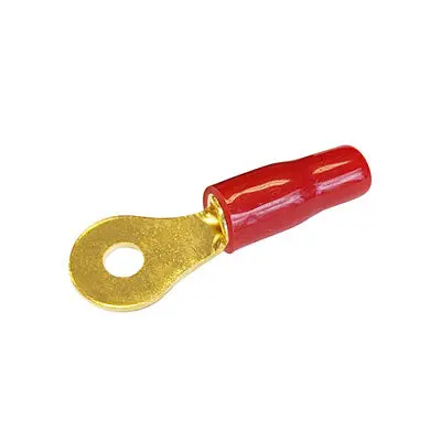 Ring Terminals - Small 8 Awg, Red, Pkg/10 (Crn808rd-10) 1
