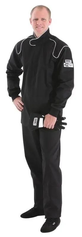 Crow Legacy Single-Layer Racing Suit - Black 1