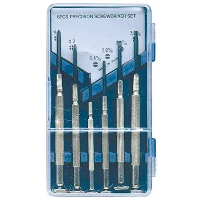 Mini Screwdriver Set - 2 Phillips / 4 Slotted (Ct-710) 1